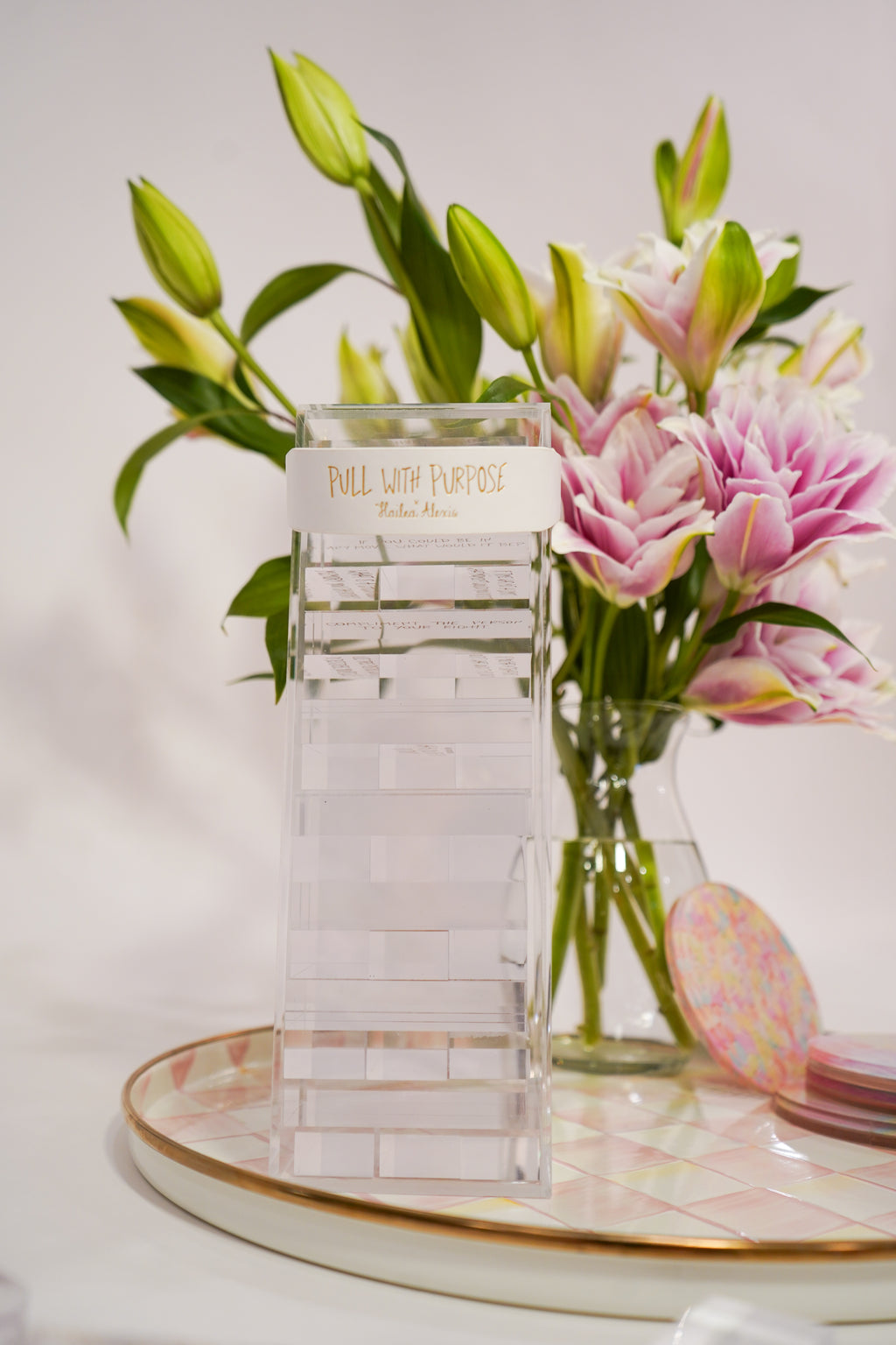 Pull with Purpose Game- Tumbling Tower