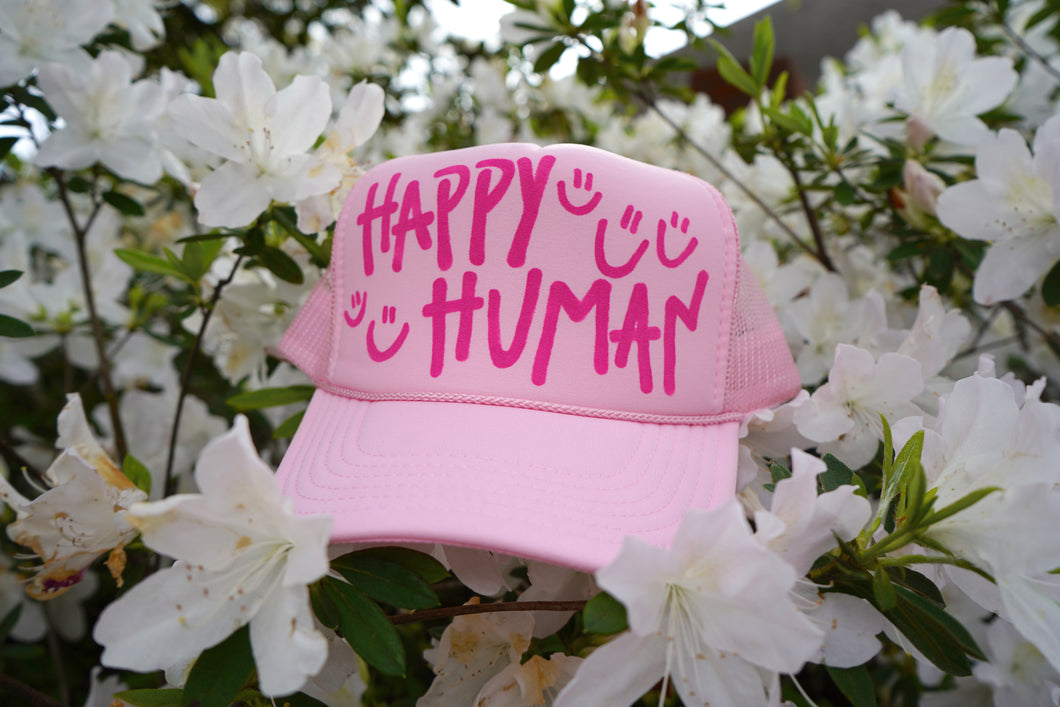 Happy Human Trucker Hat