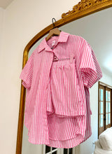 Load image into Gallery viewer, Linen Blend Stripe Set-Give Like The Sun
