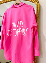 Load image into Gallery viewer, &quot;You Are Unstoppable&quot; Button Up
