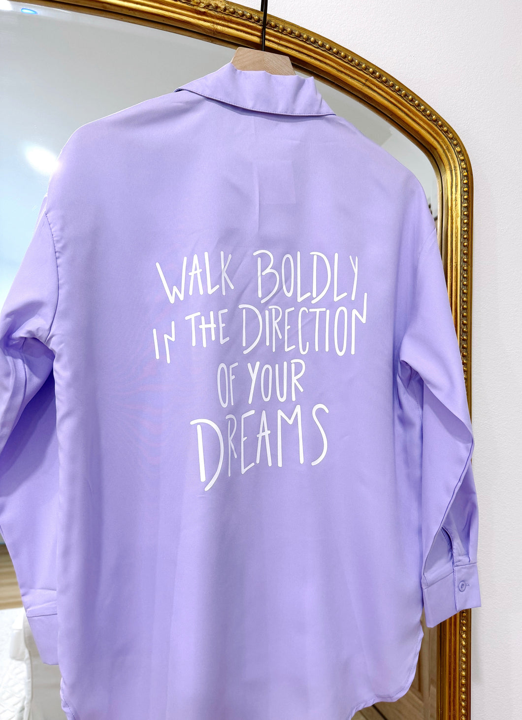 Walk Boldly Button Up