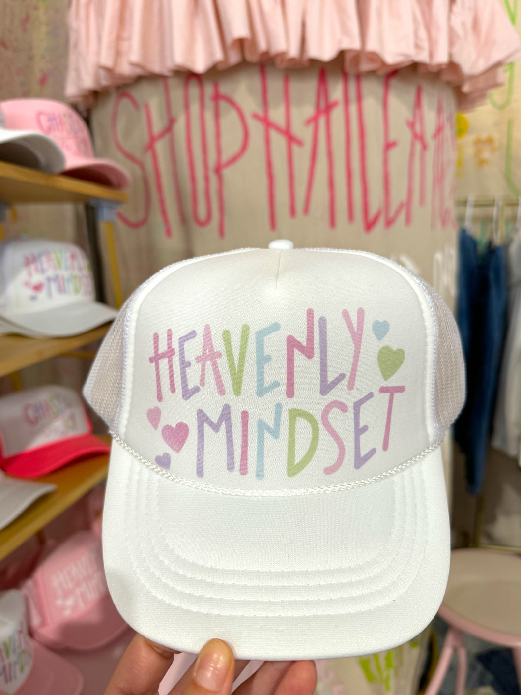 Kids Heavenly Mindset Trucker Hat