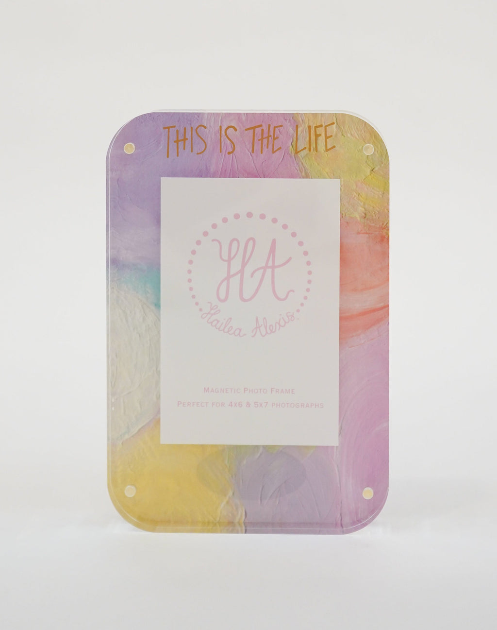 This Is The Life Acrylic Frame