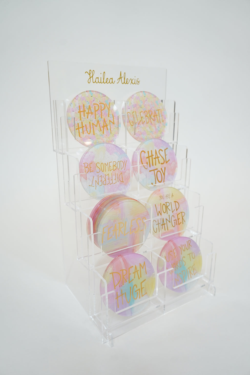 MARKET SPECIAL | Coaster Bar™ Signature Collection | Acrylic Mix & Match Display with Complimentary Fixture