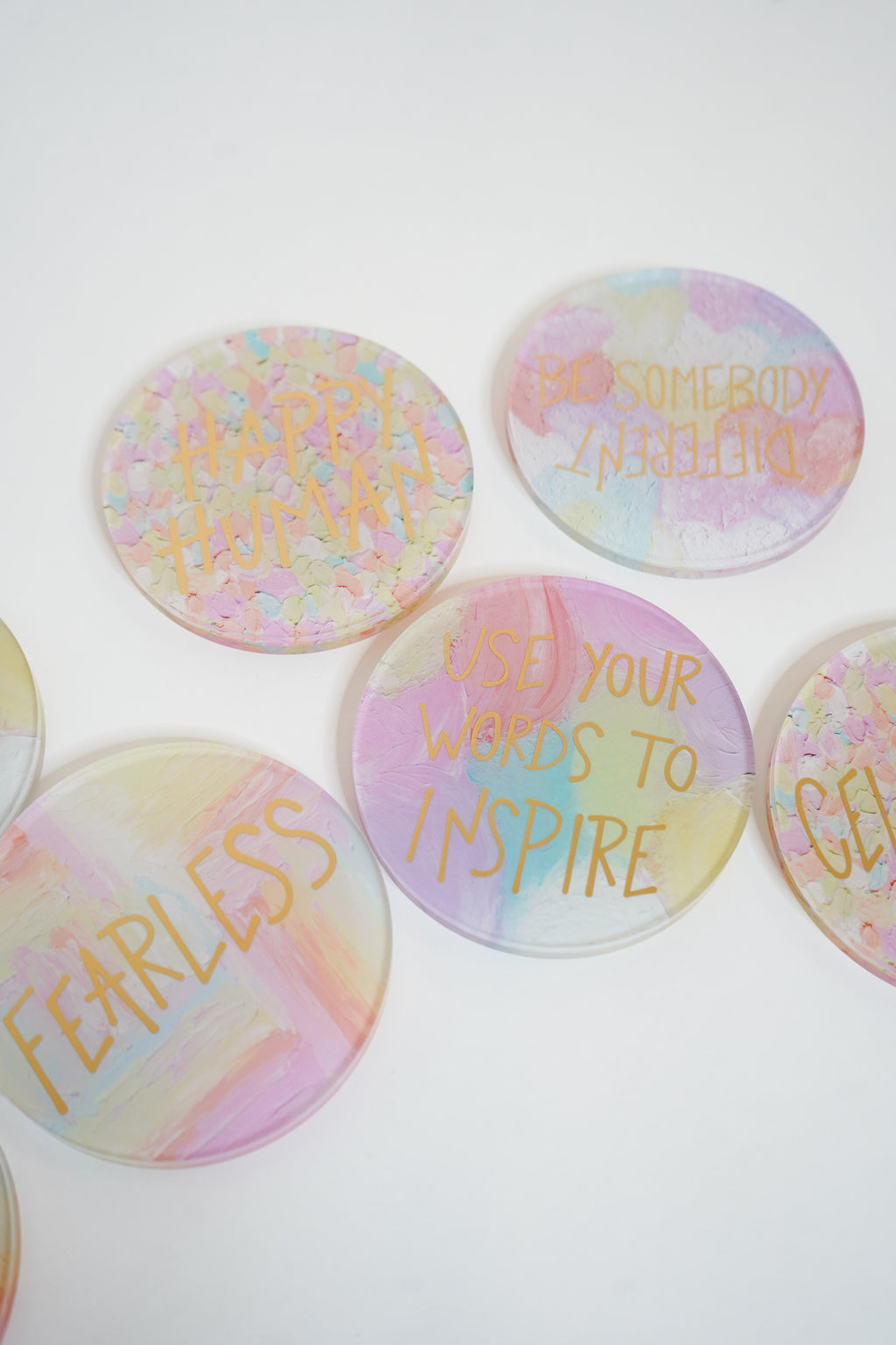 WS World Changer Coaster- Daydreaming Dots Print