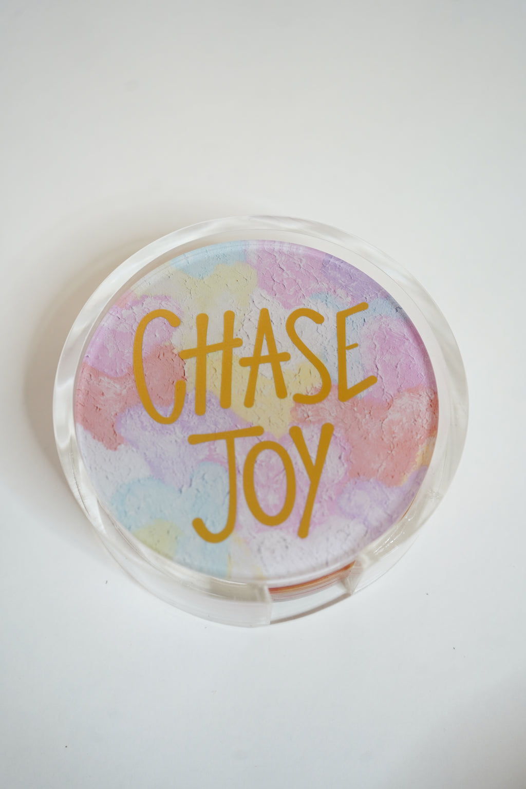 Gold WS Set of 4 Chase Joy Coaster