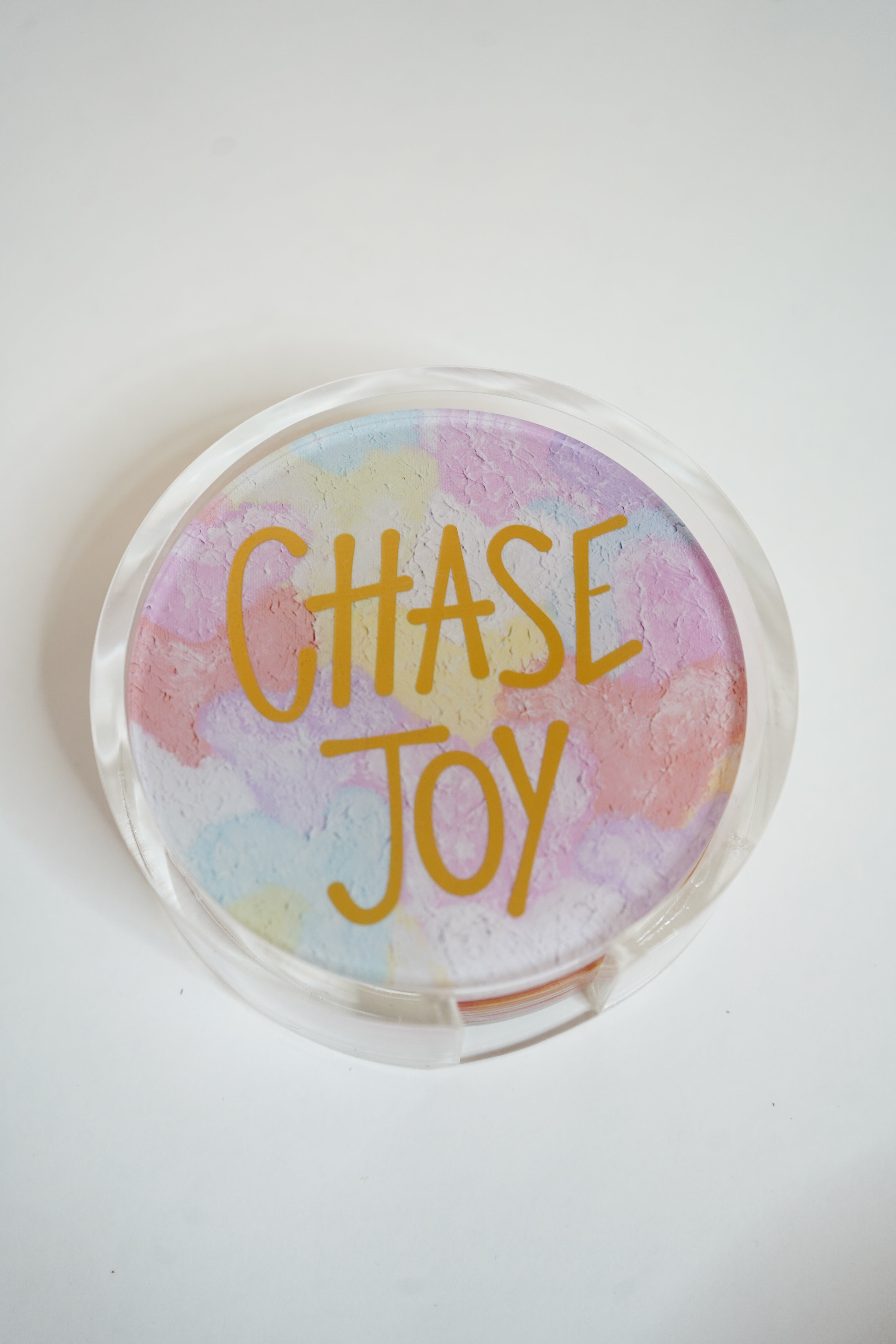 Gold WS Set of 4 Chase Joy Coaster