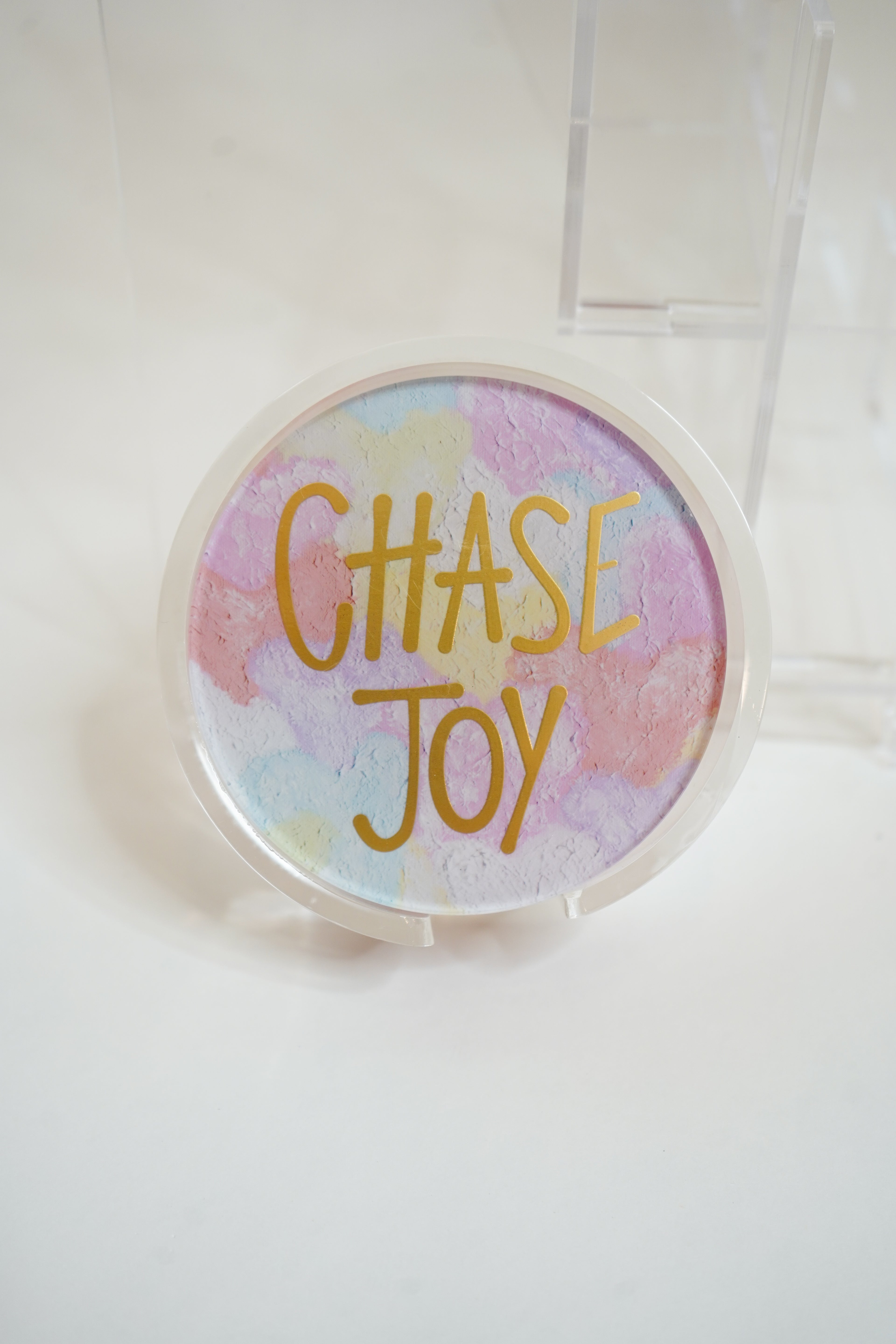 Gold WS Set of 4 Chase Joy Coaster