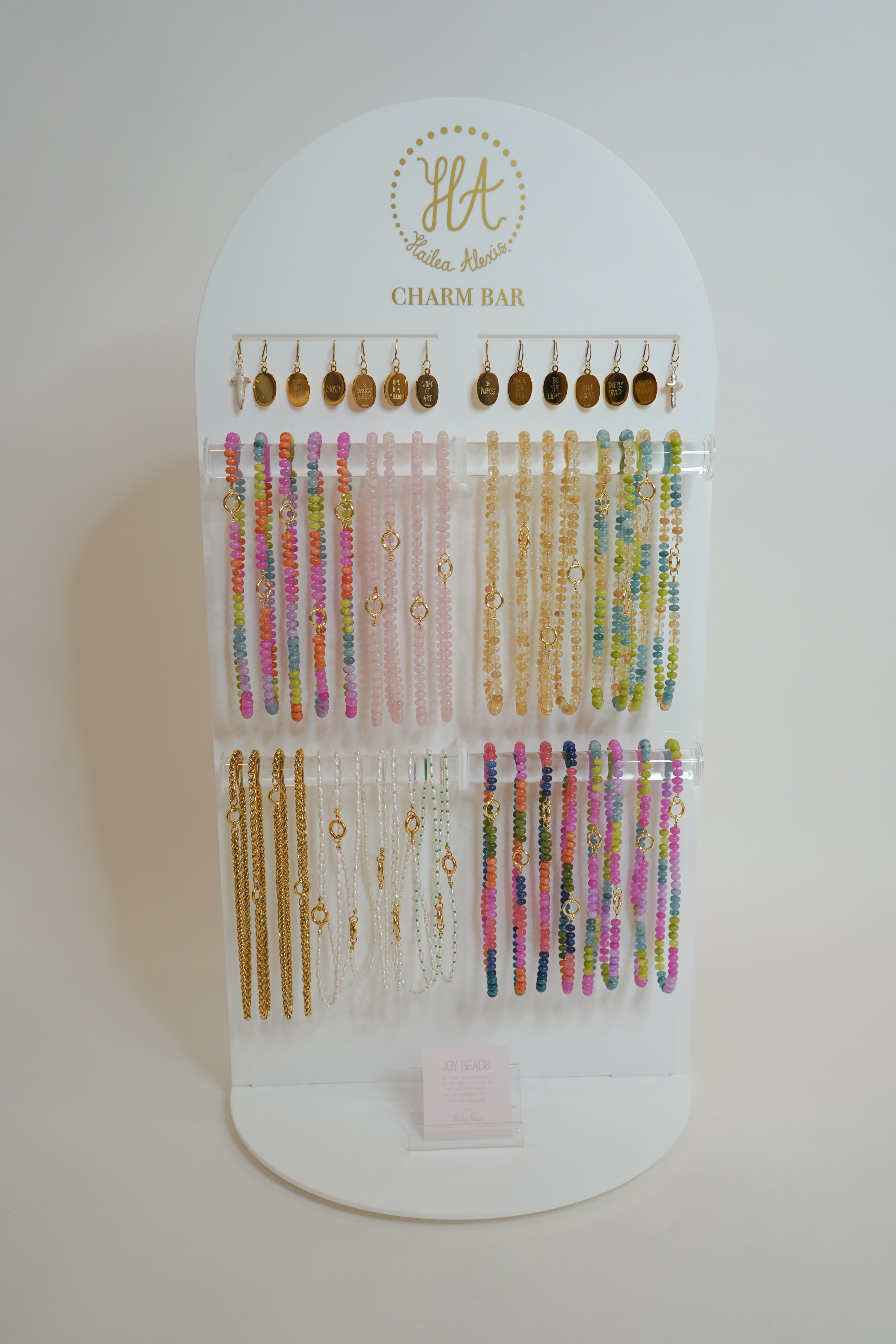 MARKET SPECIAL | Joy Bar™ Signature Collection | Complete Charm Bar with Complimentary Display Fixture