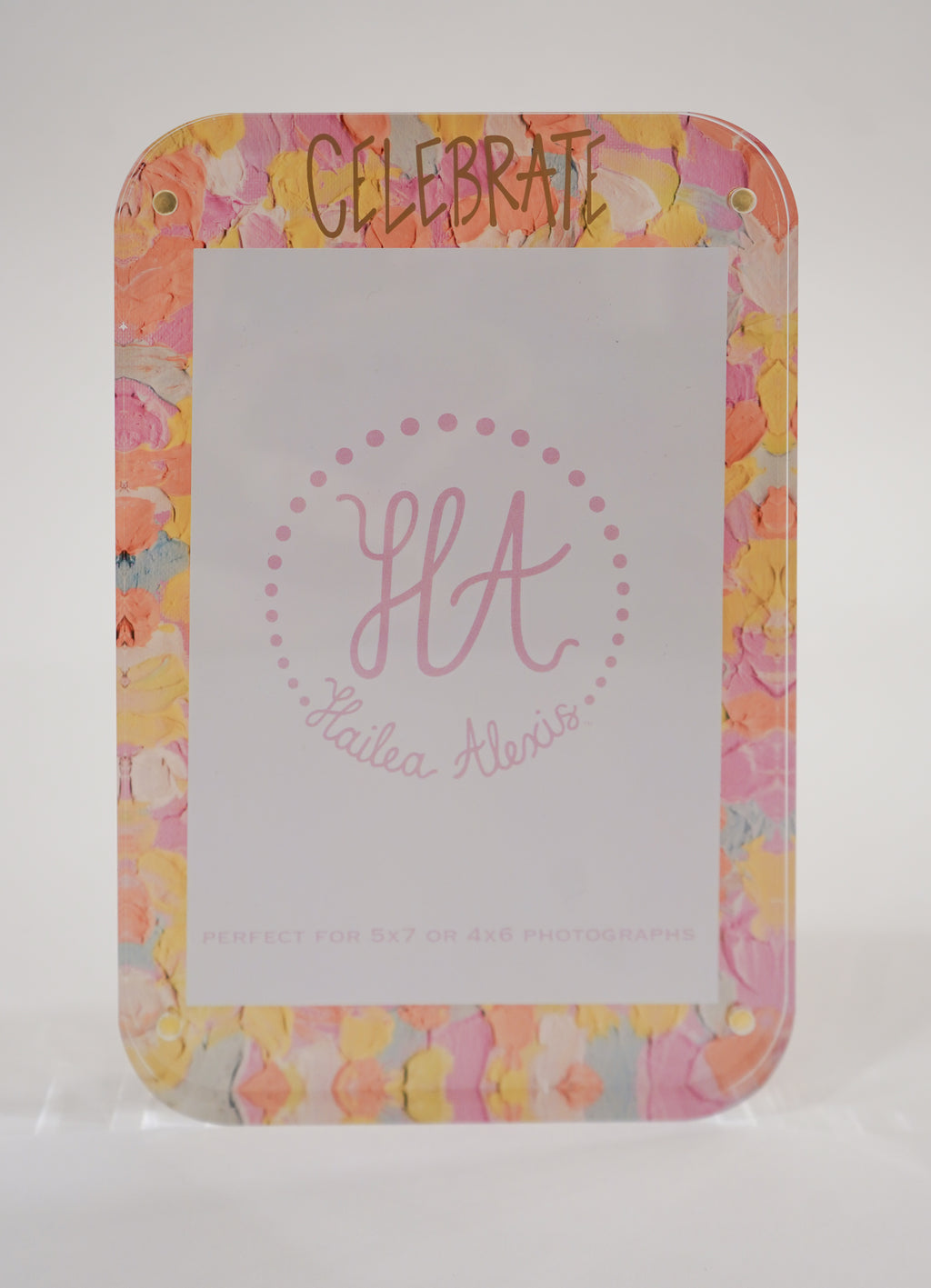 Celebrate Acrylic Picture Frame