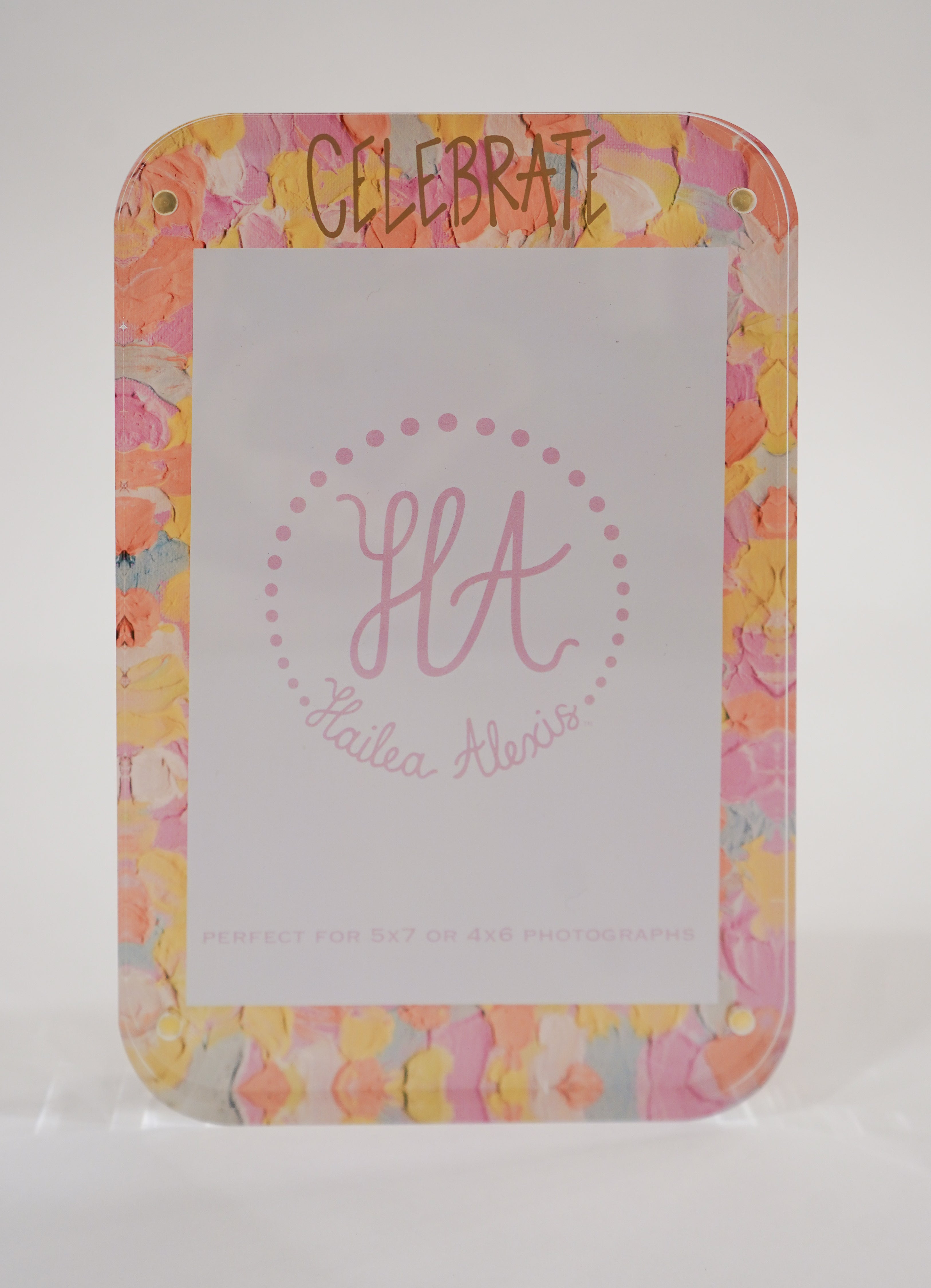 Celebrate Acrylic Picture Frame