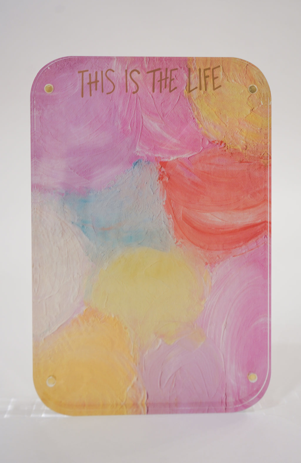 This Is The Life Acrylic Frame