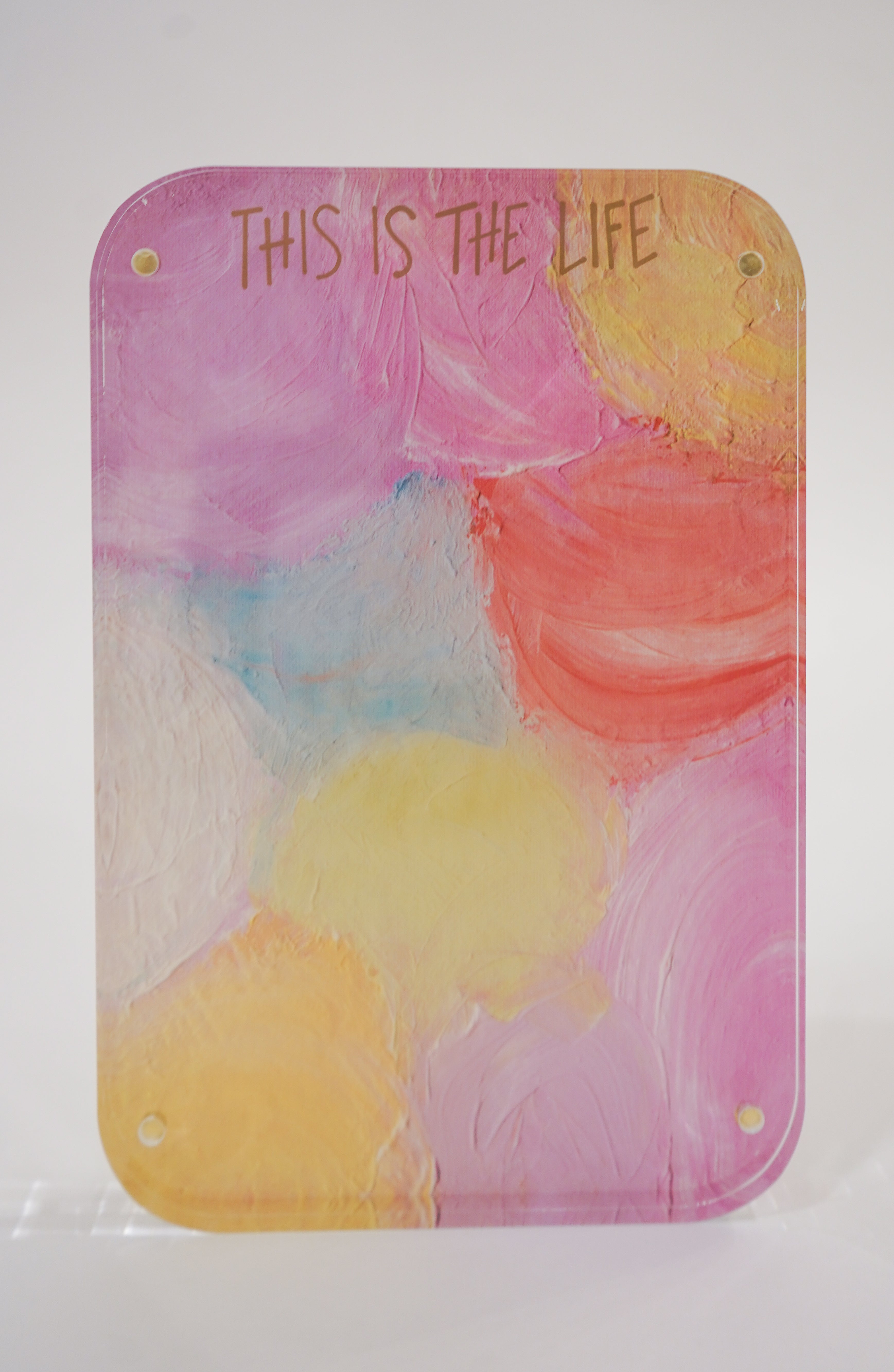 This Is The Life Acrylic Frame
