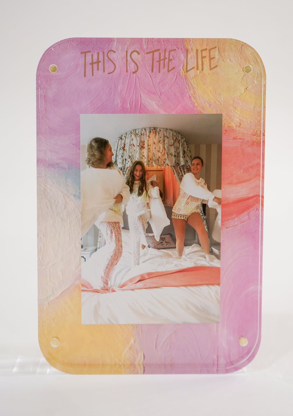 This Is The Life Acrylic Frame