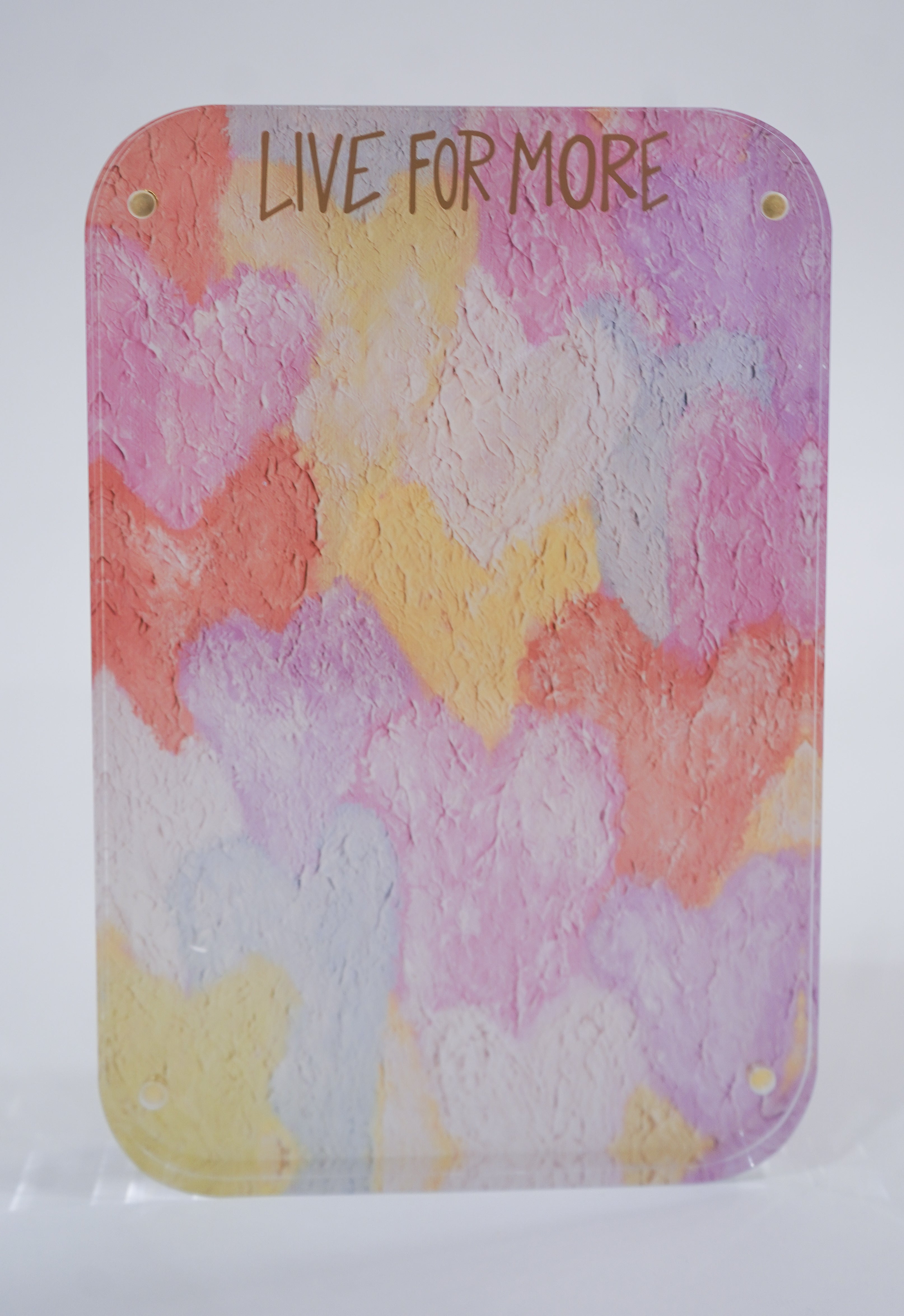 Live For More Acrylic Picture Frame