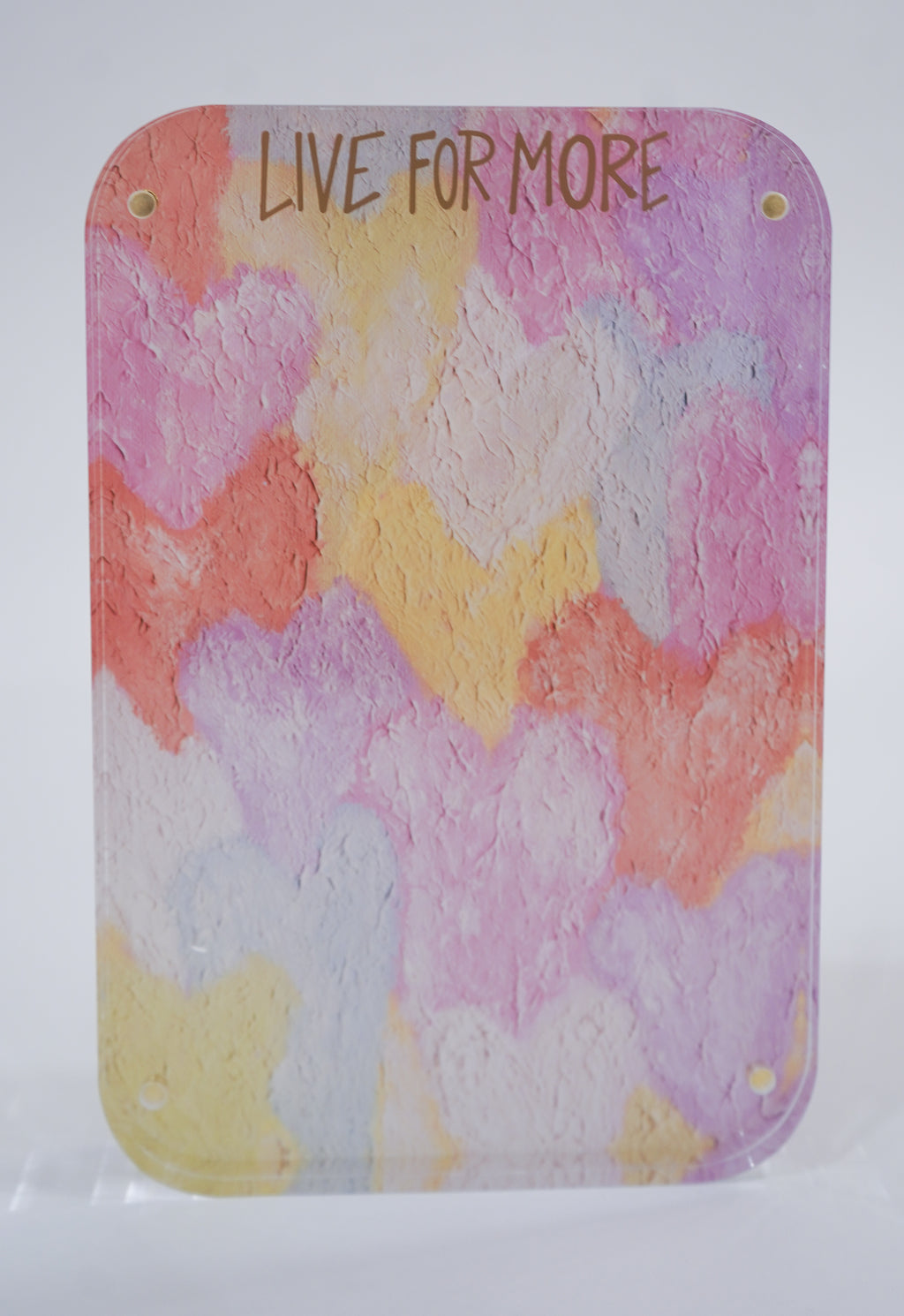 Live For More Acrylic Picture Frame