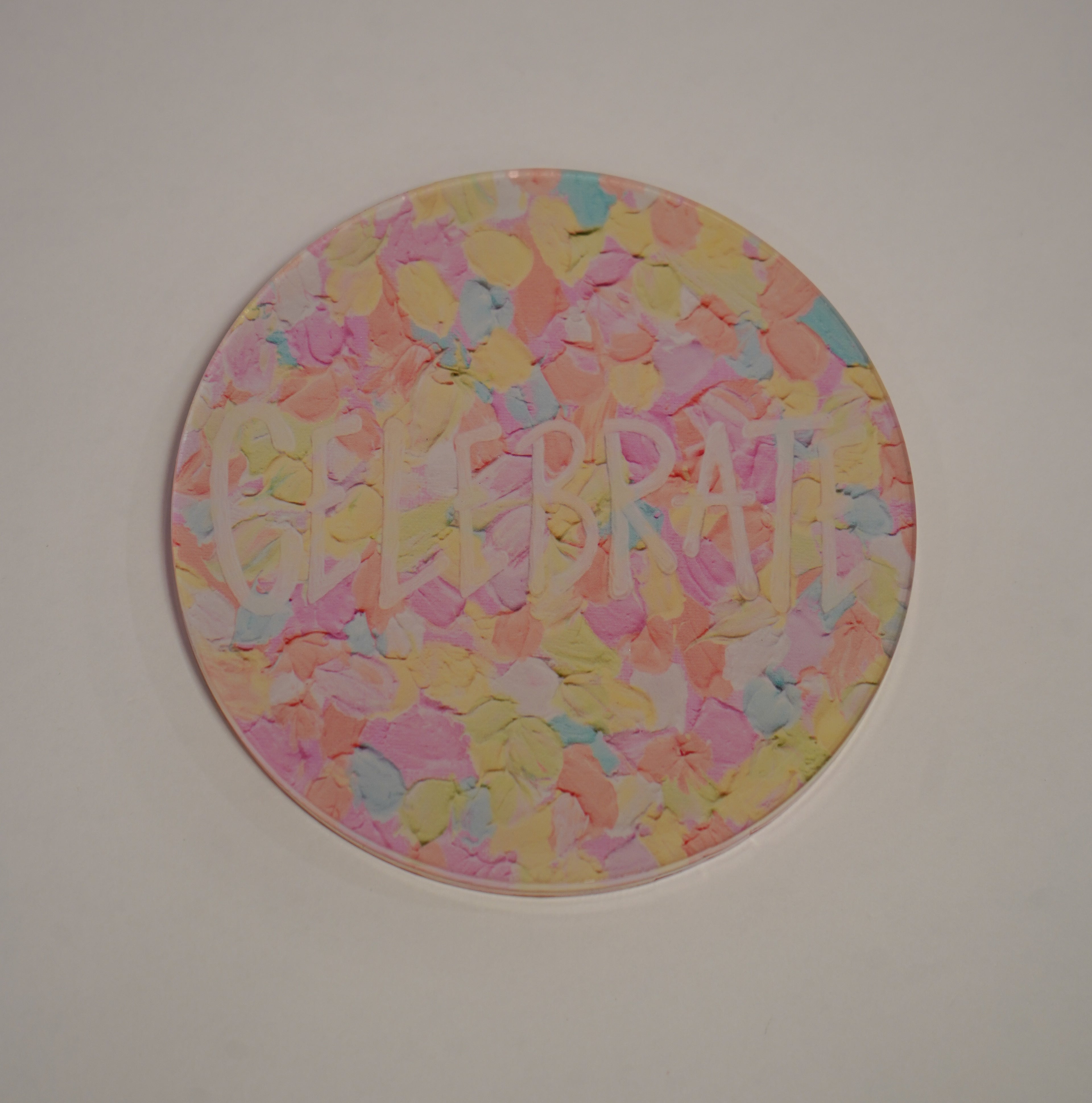 Celebrate Coaster- Confetti Print