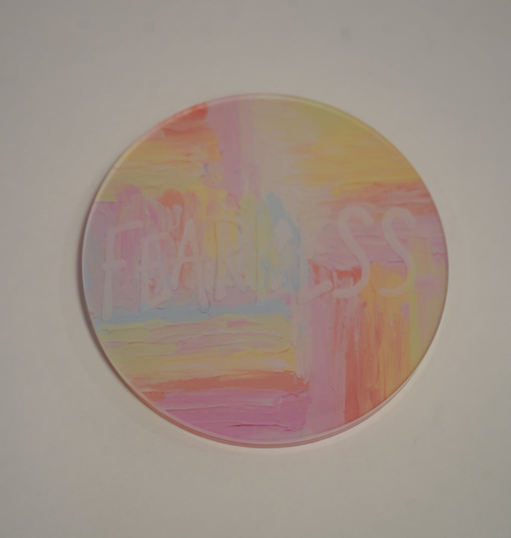 Fearless Coaster- Joy in Motion Print