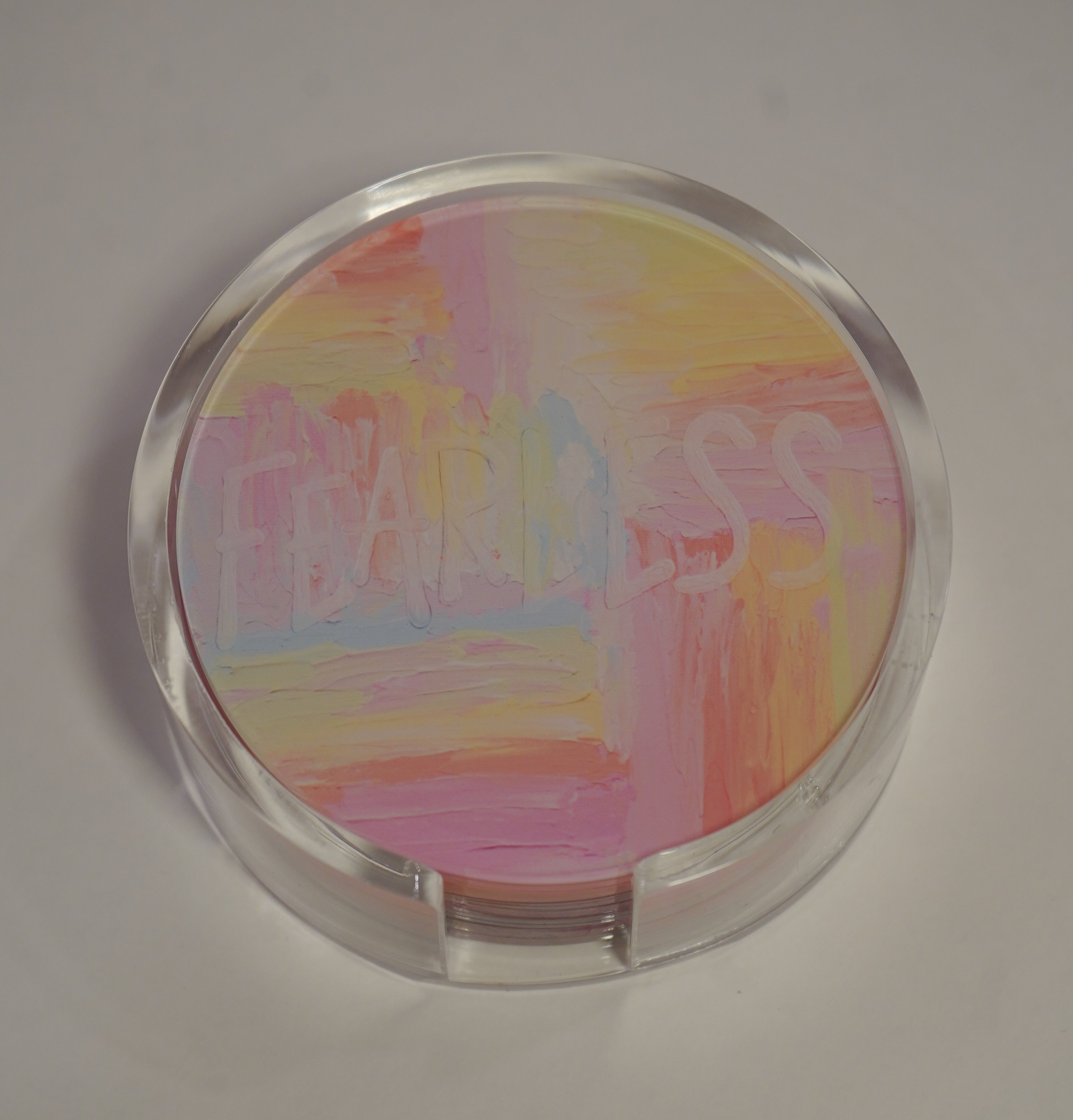 Fearless Coaster- Joy in Motion Print