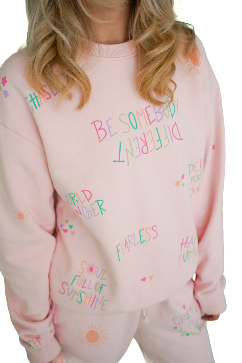 The Different Sweatshirt- Pink