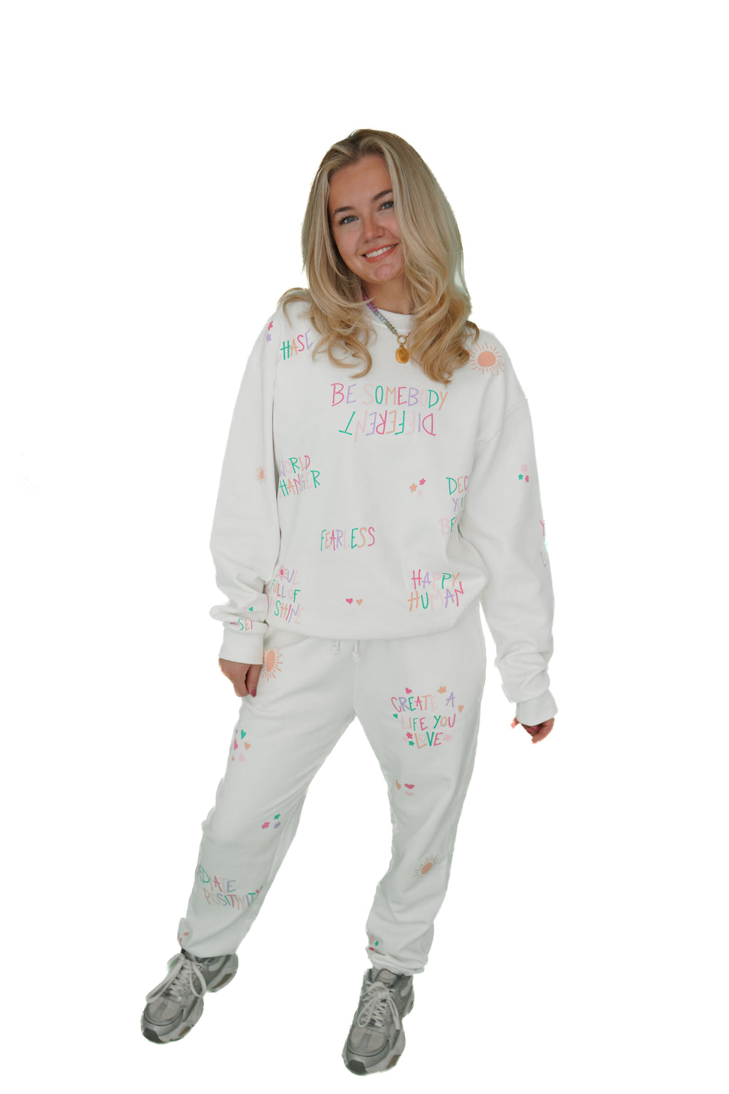 The Different Sweatpant- White