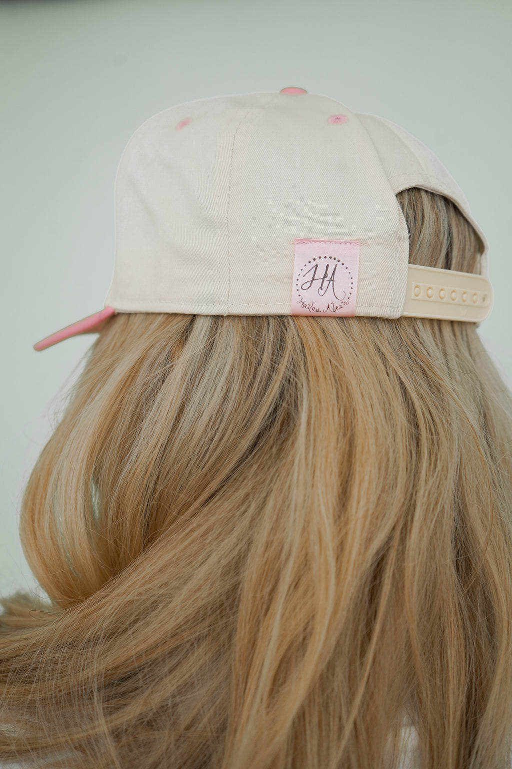 Happy Human Puff Embroidery Hat