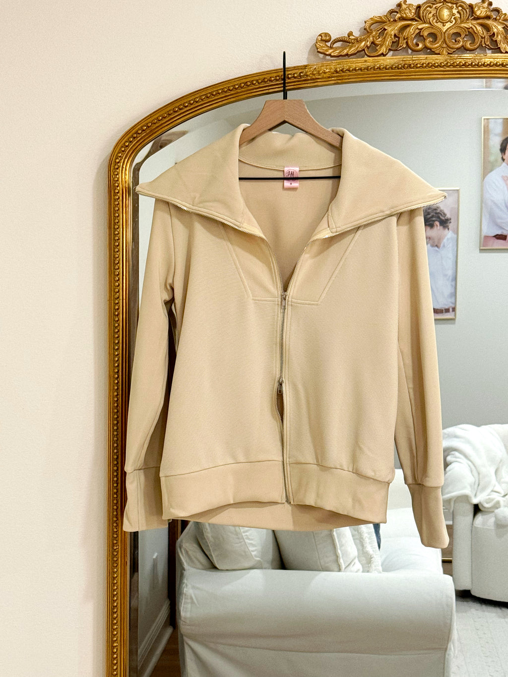 "Fearless" Double Zip- Sugar