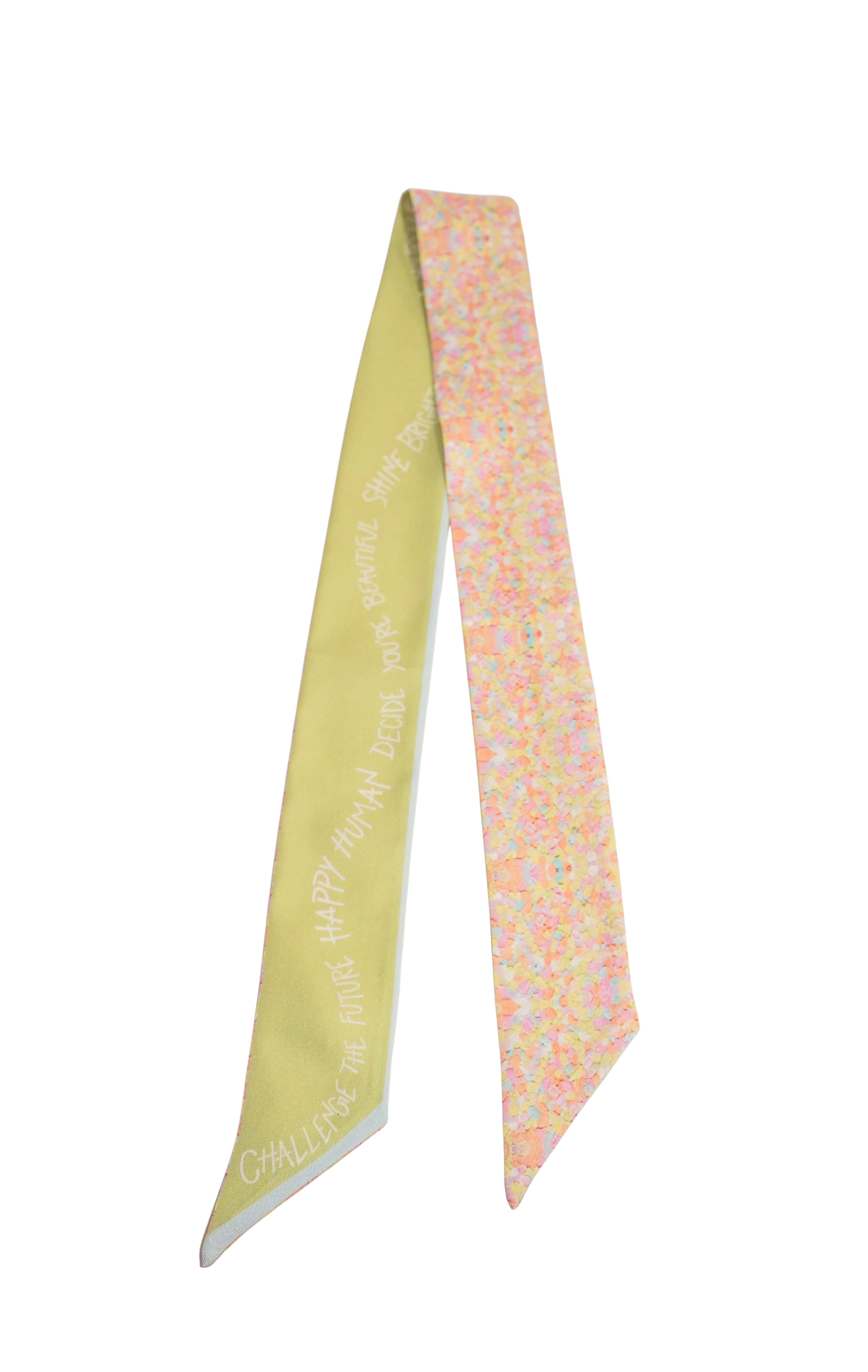 100% Silk Sunshine Scarf- Confetti WS