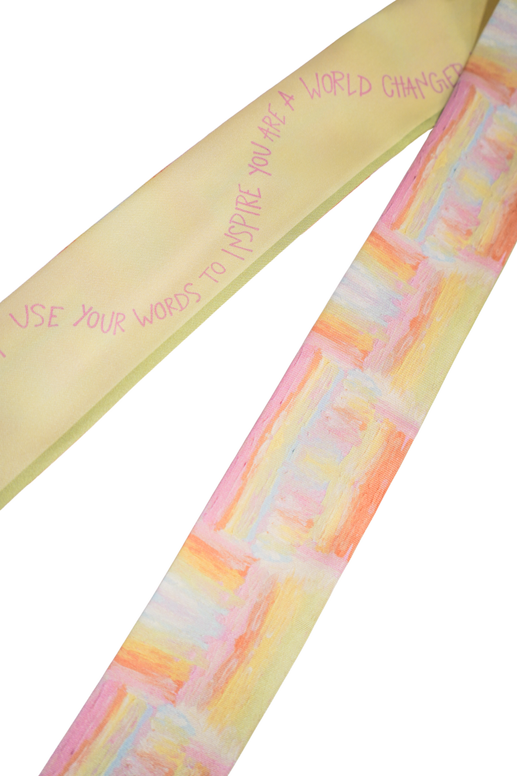 100% Silk Sunshine Scarf- Joy in Motion WS