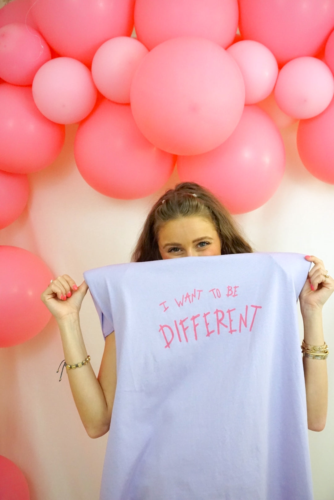 “I Want To Be Different” Size Medium