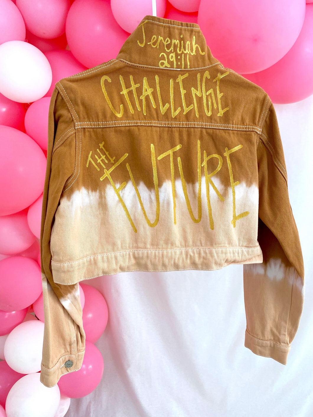 “Challenge the Future” Denim Jacket Size Large