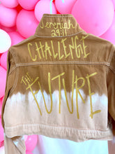 Load image into Gallery viewer, “Challenge the Future” Denim Jacket Size Large
