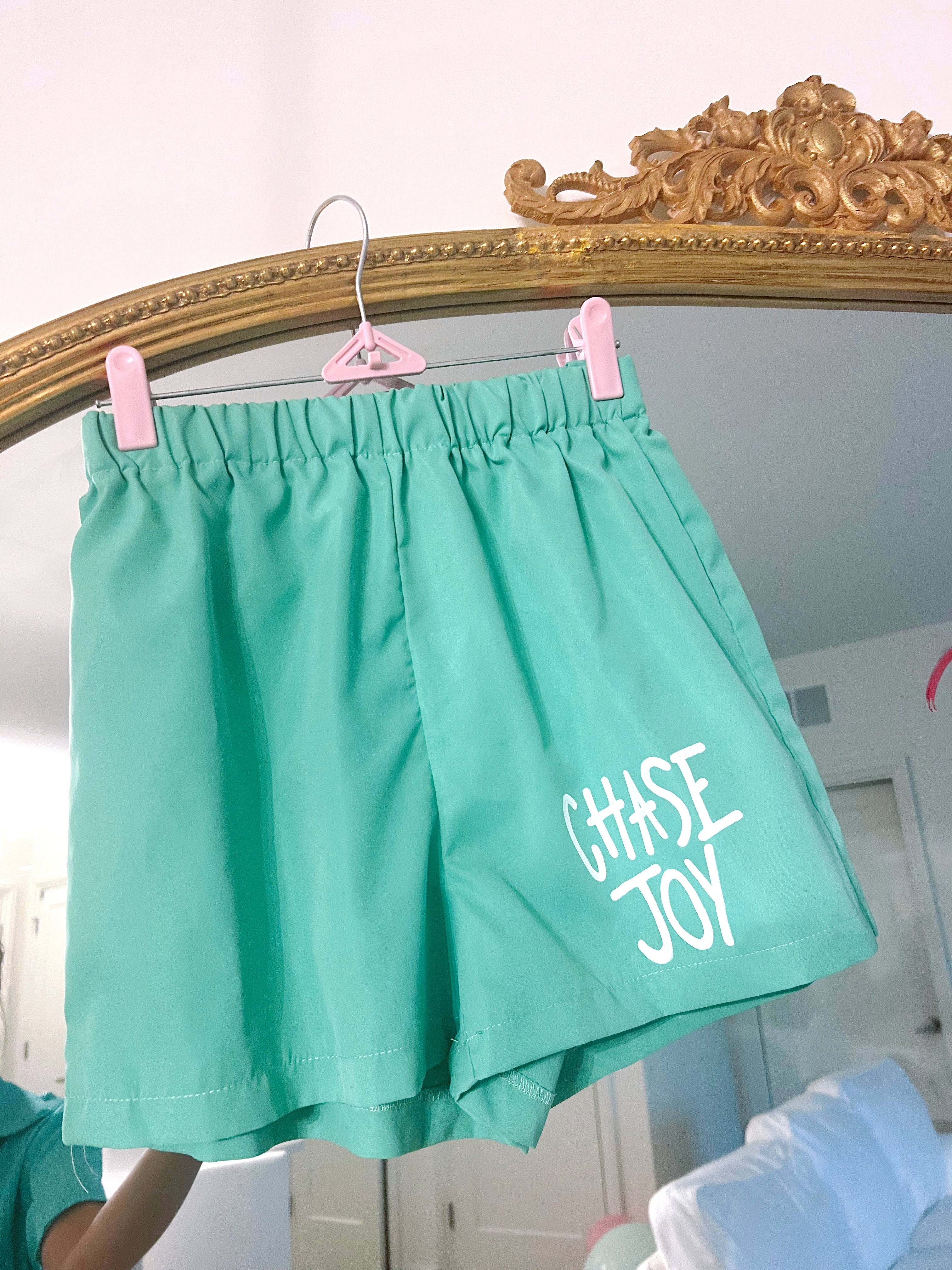 Be The Change Green Short Set