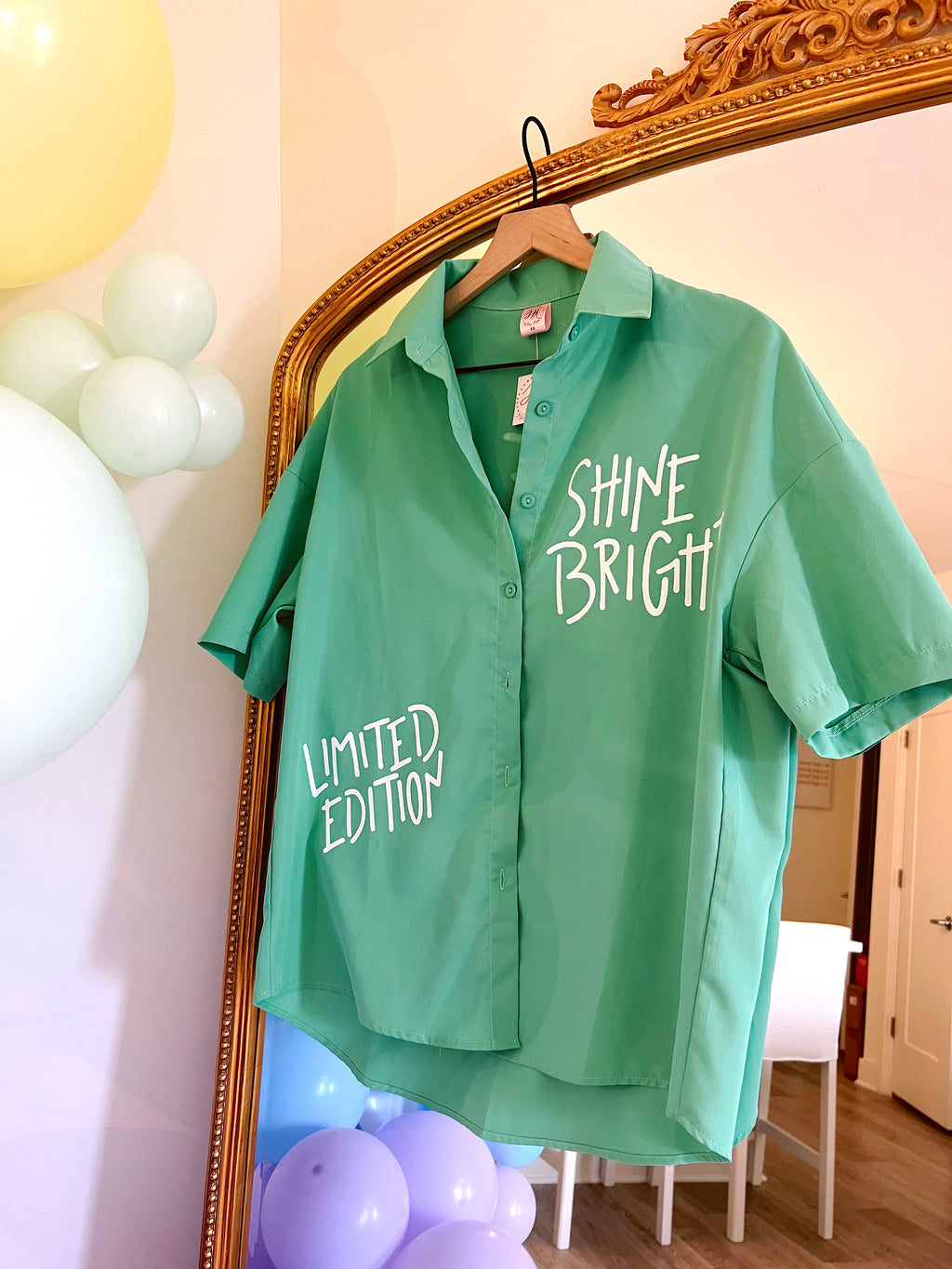 Be The Change Green Short Set